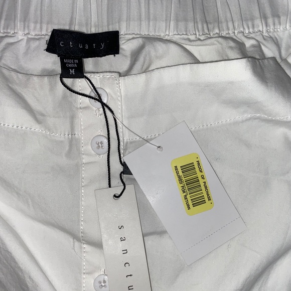 SANCTUARY WHITE BELL SLEEVE BUTTON UP - Picture 6 of 6